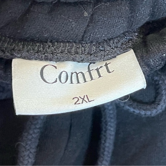 Comfrt Tranquil Sweat Shorts in Obsidian Black size 2XL - Picture 11 of 13